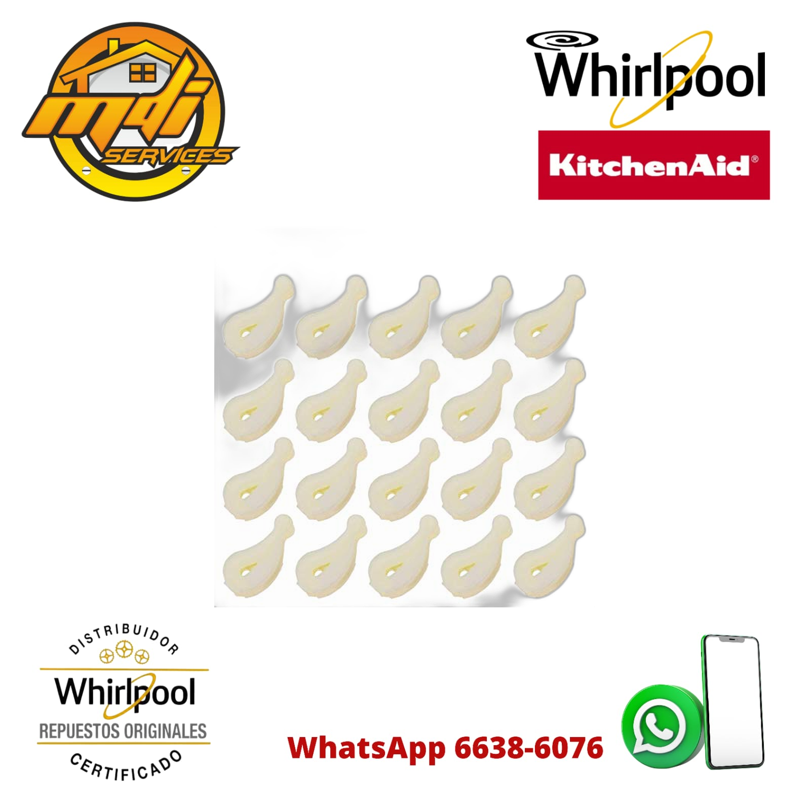 KIT PERROS AGITADOR LAVADORA 80040