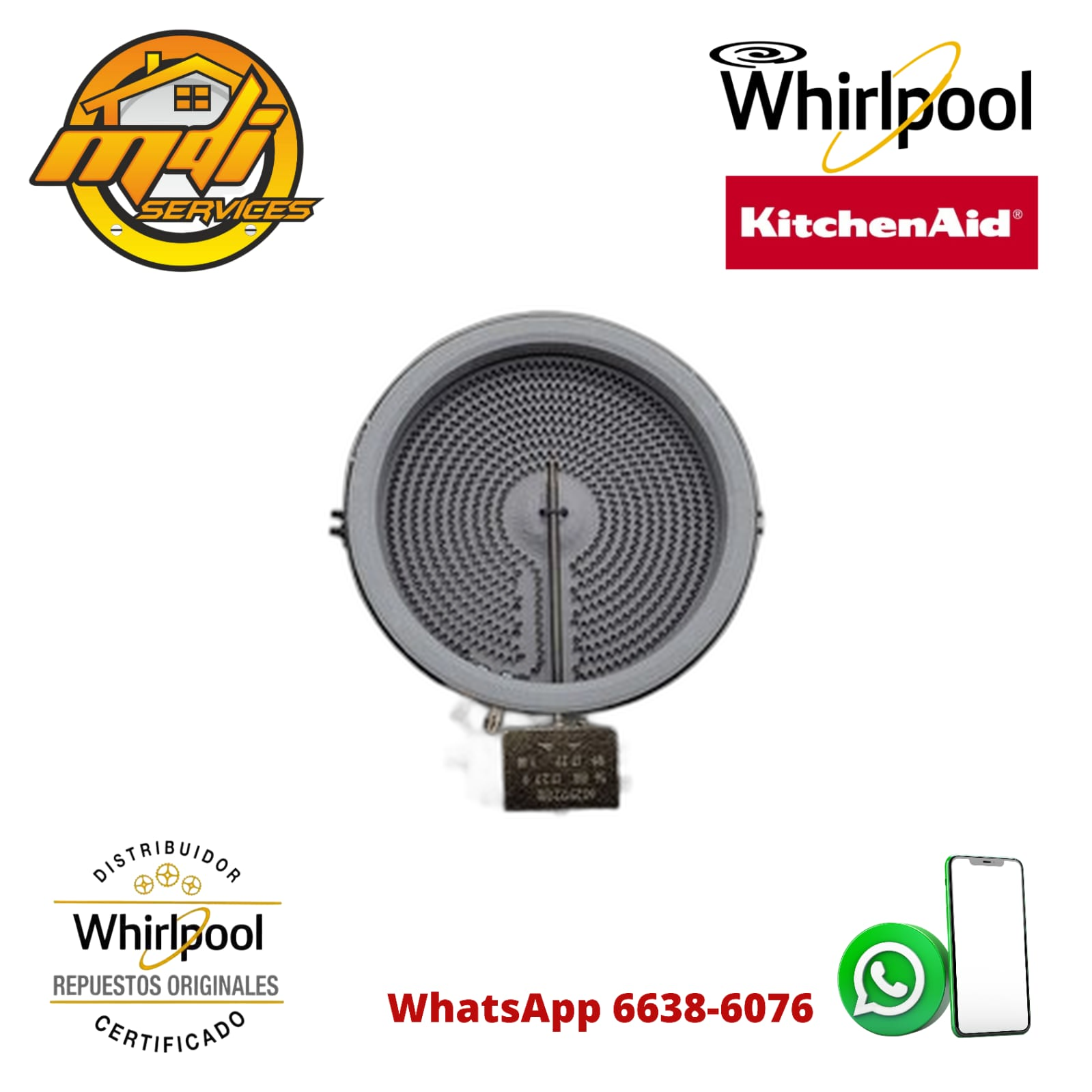 RESISTENCIA TOPE WHIRLPOOL 8273994