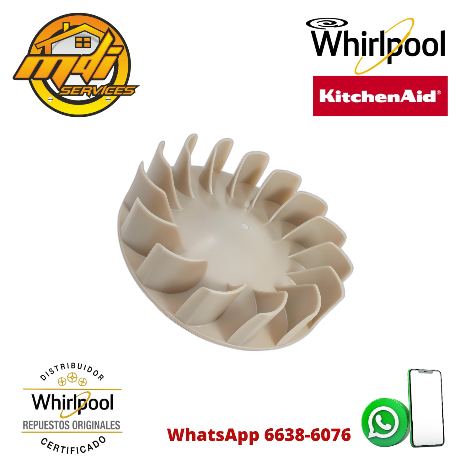 TURBINA SECADORA WHIRLPOOL 694089