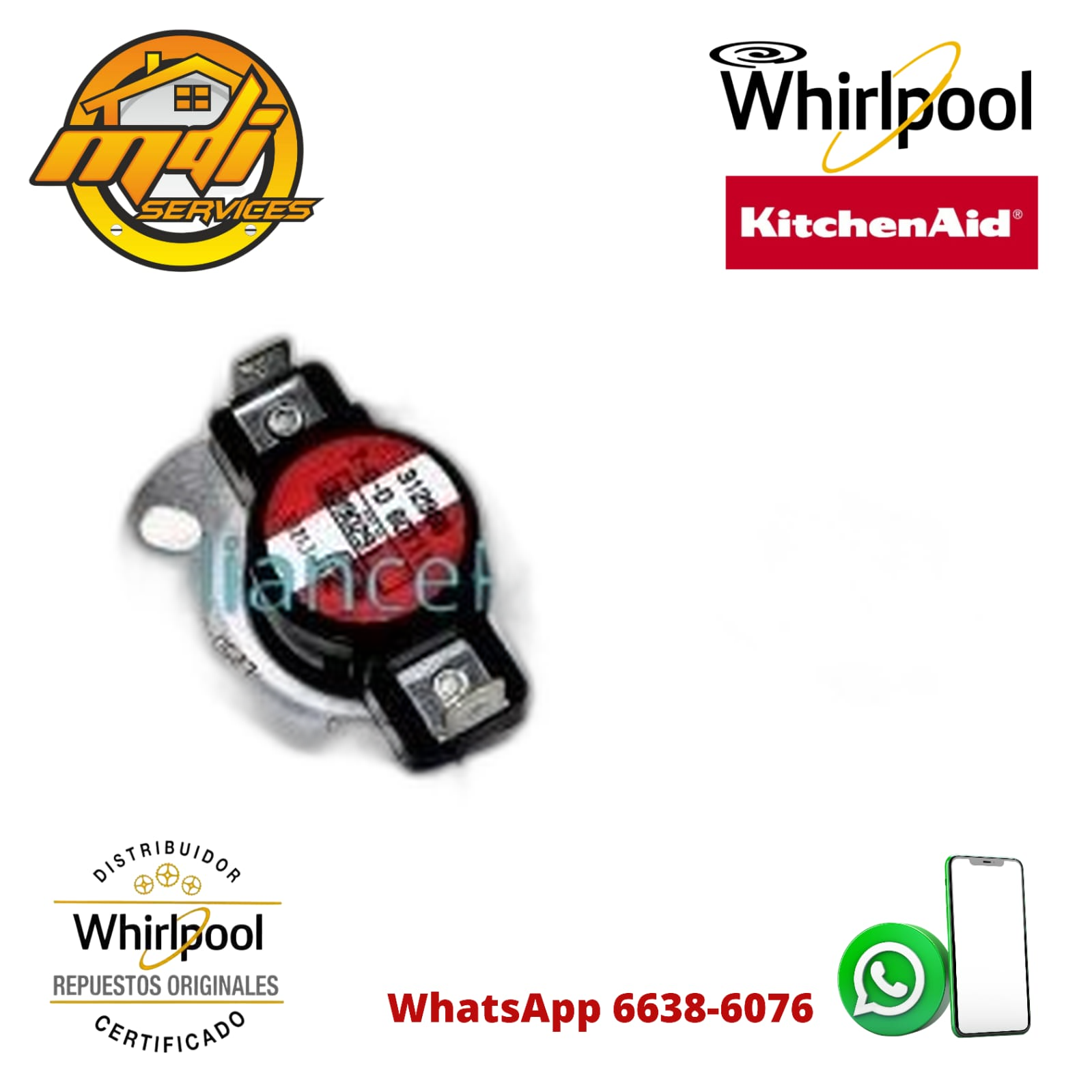 TERMICO SECADORA WHIRLPOOL ORIGINAL FSP 279816 