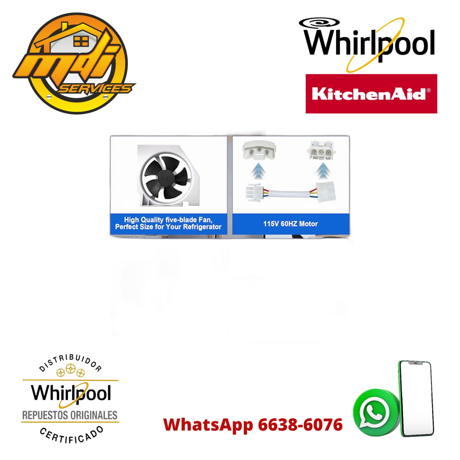 KIT MICRO MOTOR NEVERA CONDENSADOR FRIGIDAIRE 5303918774