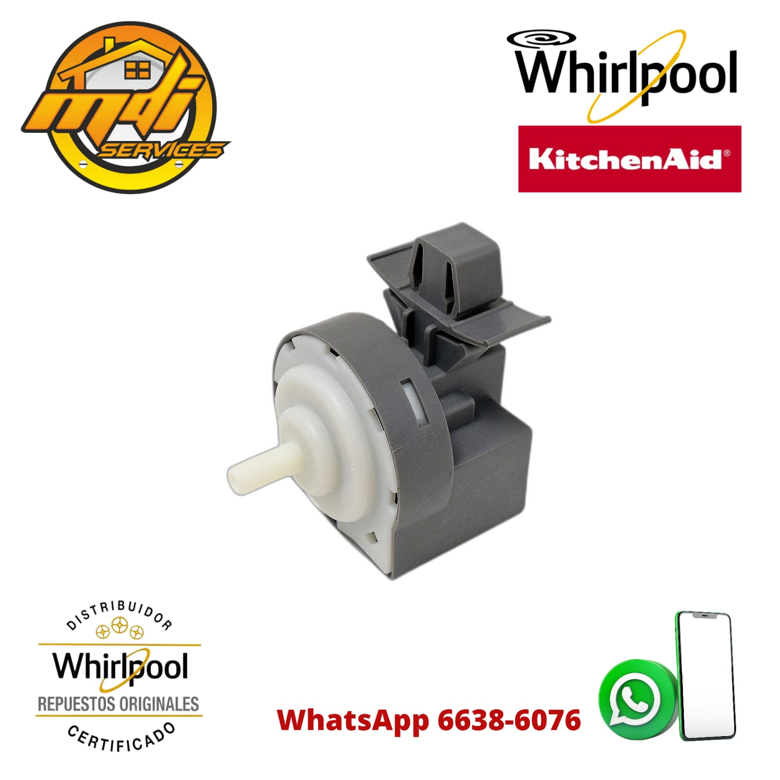 PRESOSTATO LAVADORA FRIGIDAIRE 5304504885