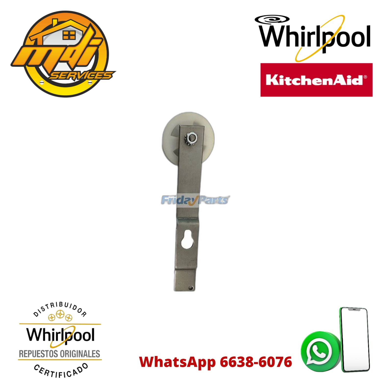 POLEA TENSORA SECADORA FRIGIDAIRE 5304507499