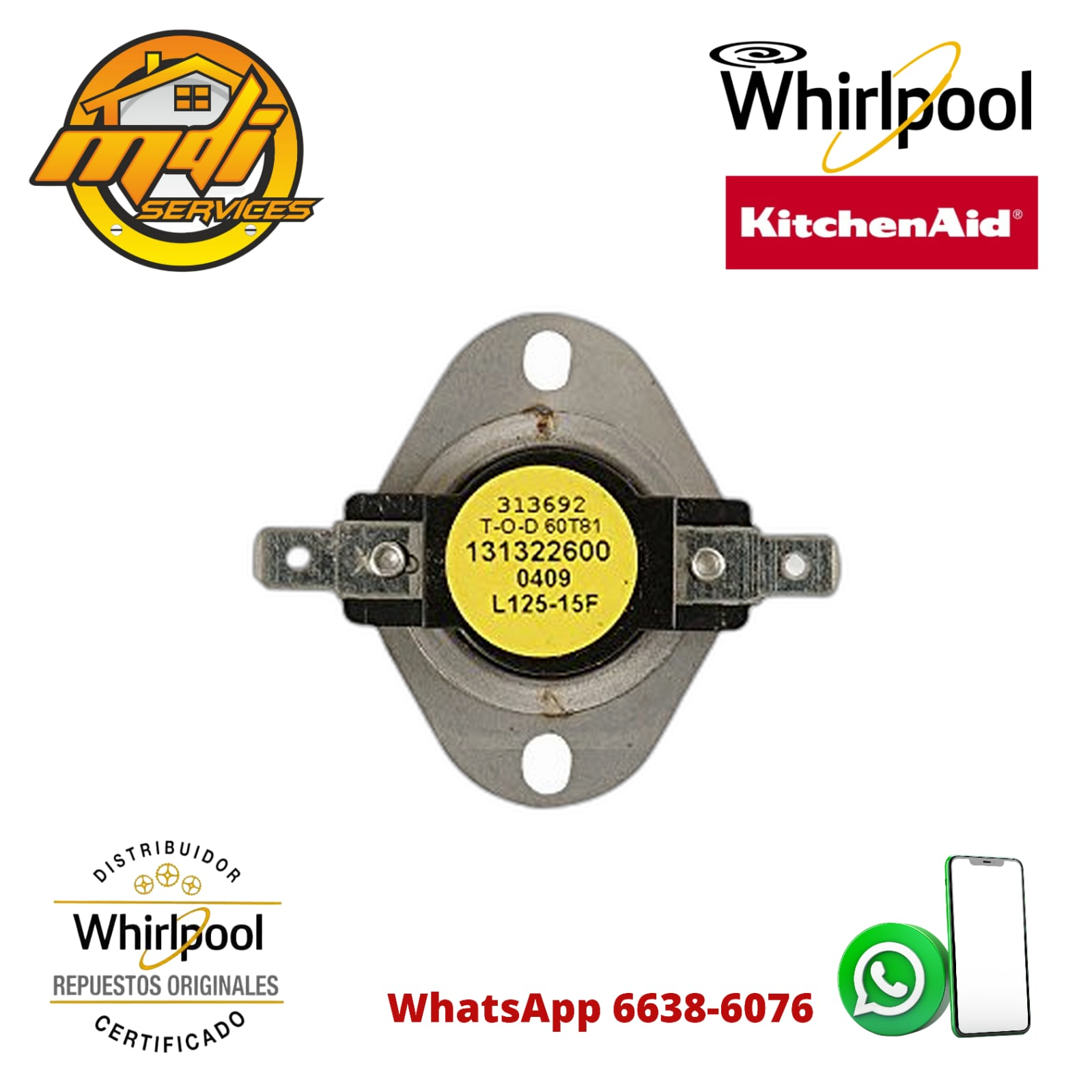 TERMICO SECADORA FRIGIDAIRE 131322600