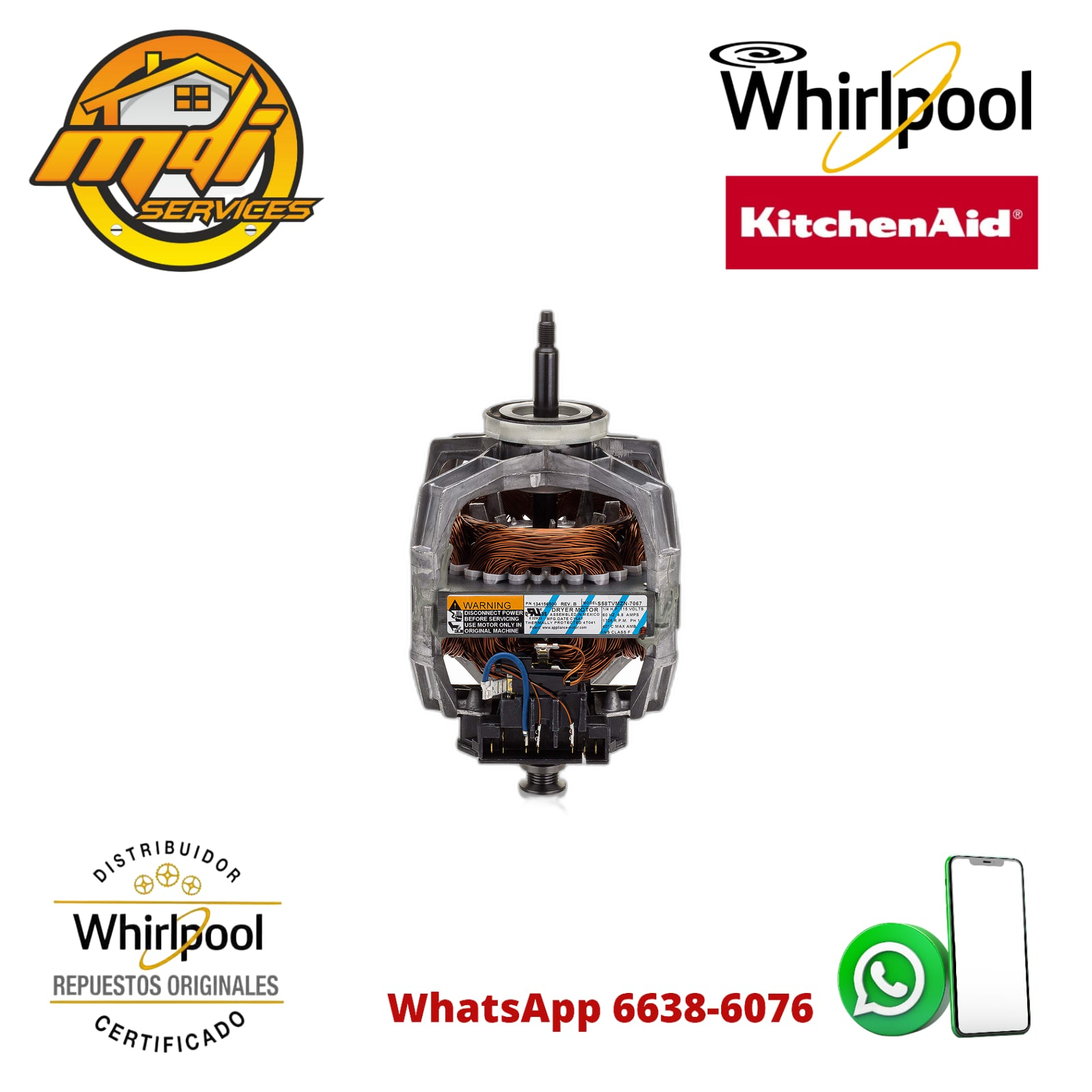 MOTOR SECADORA FRIGIDAIRE 131560100