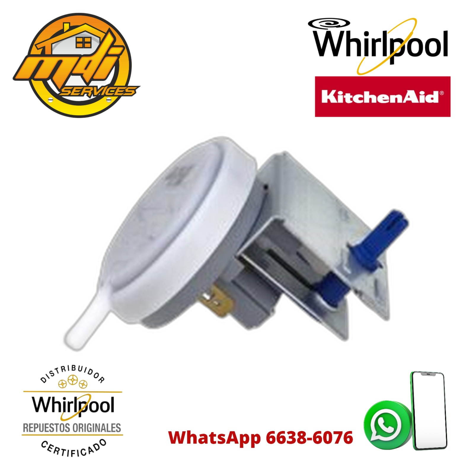 PRESOSTATO LAVADORA FRIGIDAIRE 134411600