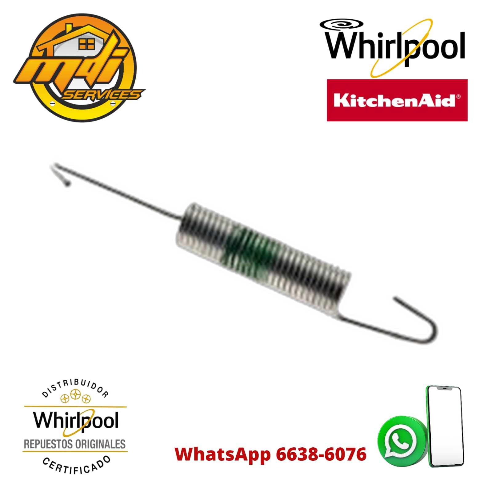 RESORTE LAVADORA FRIGIDAIRE 134885900