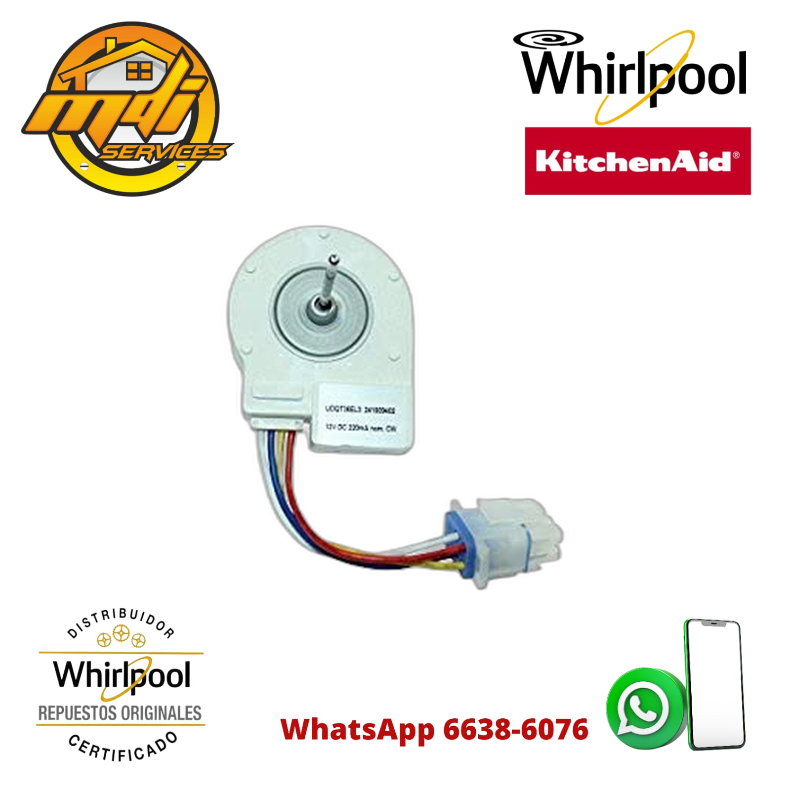 MOTOR VENTILADOR NEVERA FRIGIDAIRE 241509402