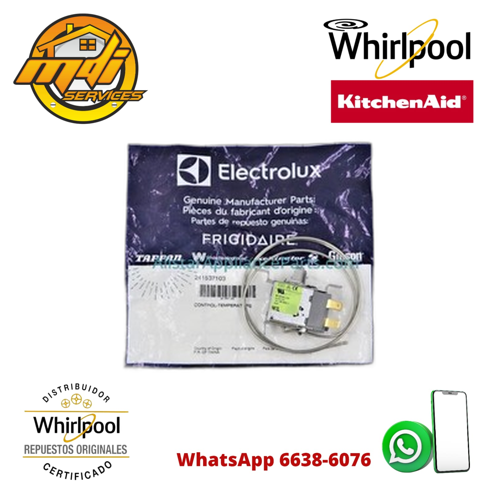 TERMOSTATO NEVERA FRIGIDAIRE 241537103