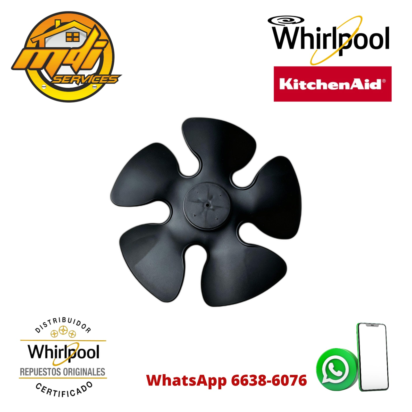 ASPA VENTILADOR NEVERA FRIGIDAIRE 241639502