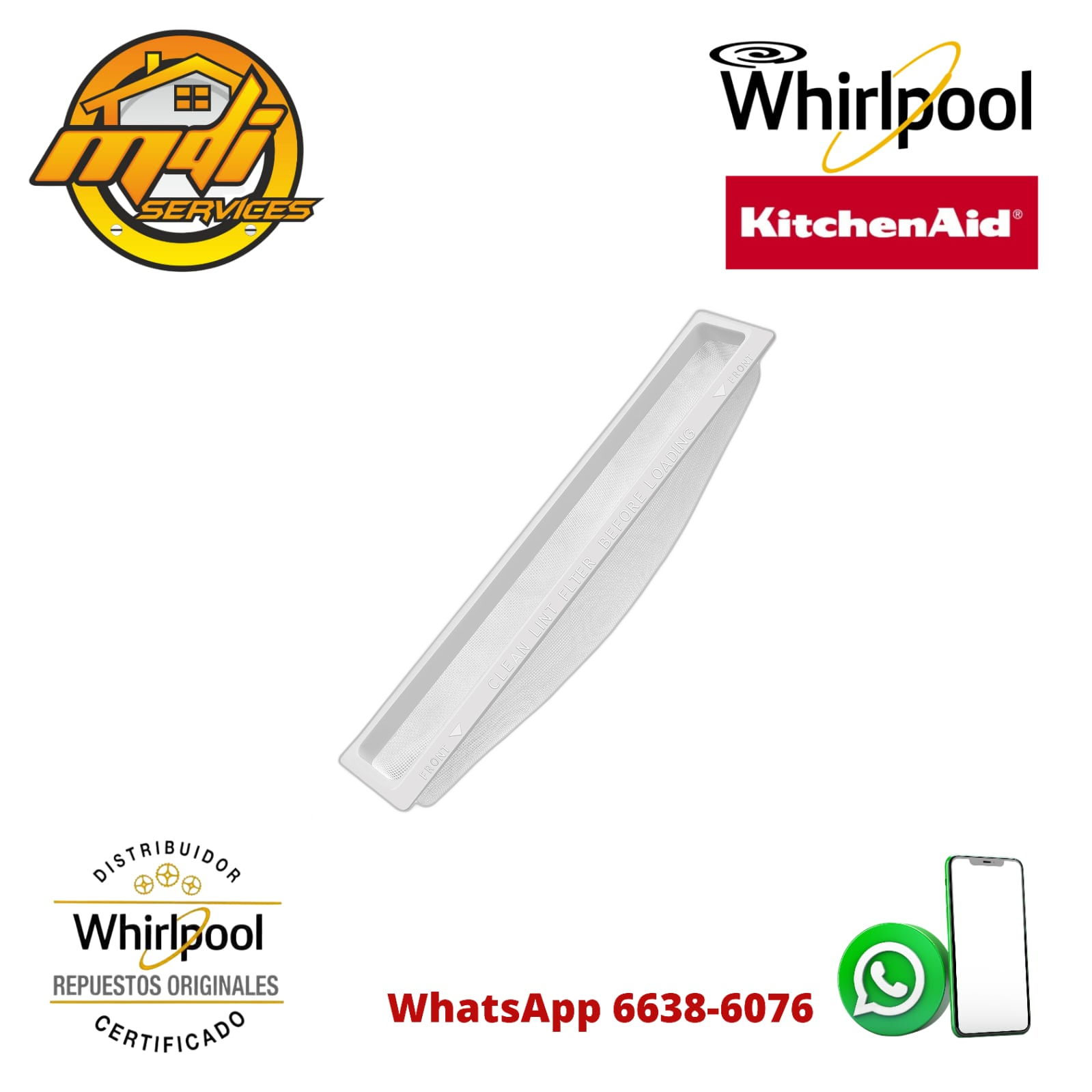 FILTRO PELUSA SECADORA FRIGIDAIRE 5304516871