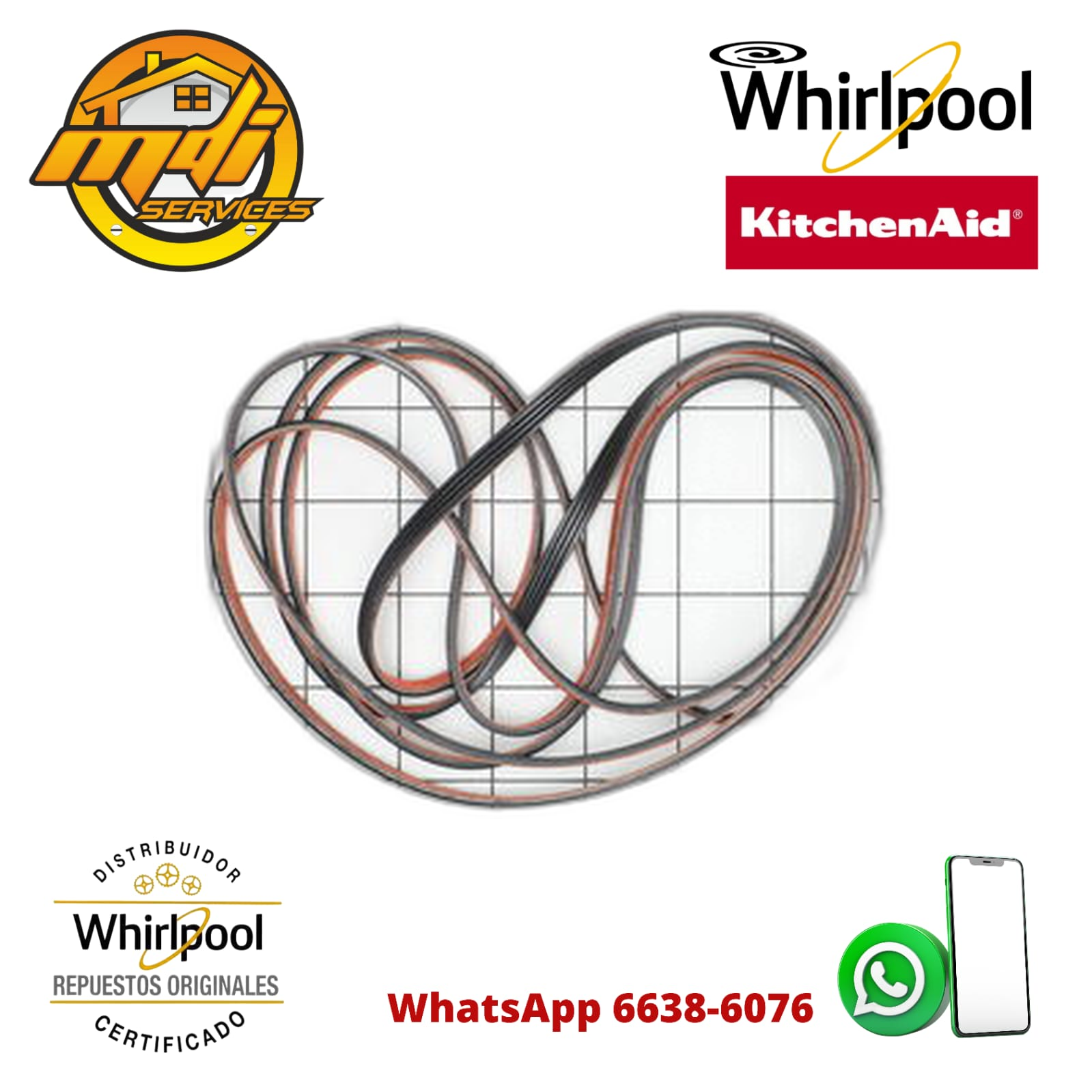 CORREA SECADORA WHIRLPOOL ORIGINAL 