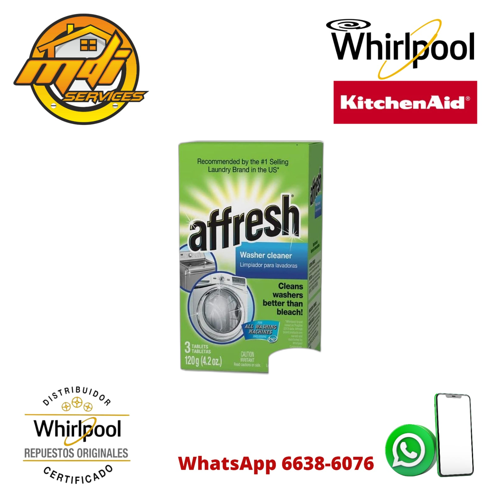 PASTILLA PARA LAVADORA AFFRESH