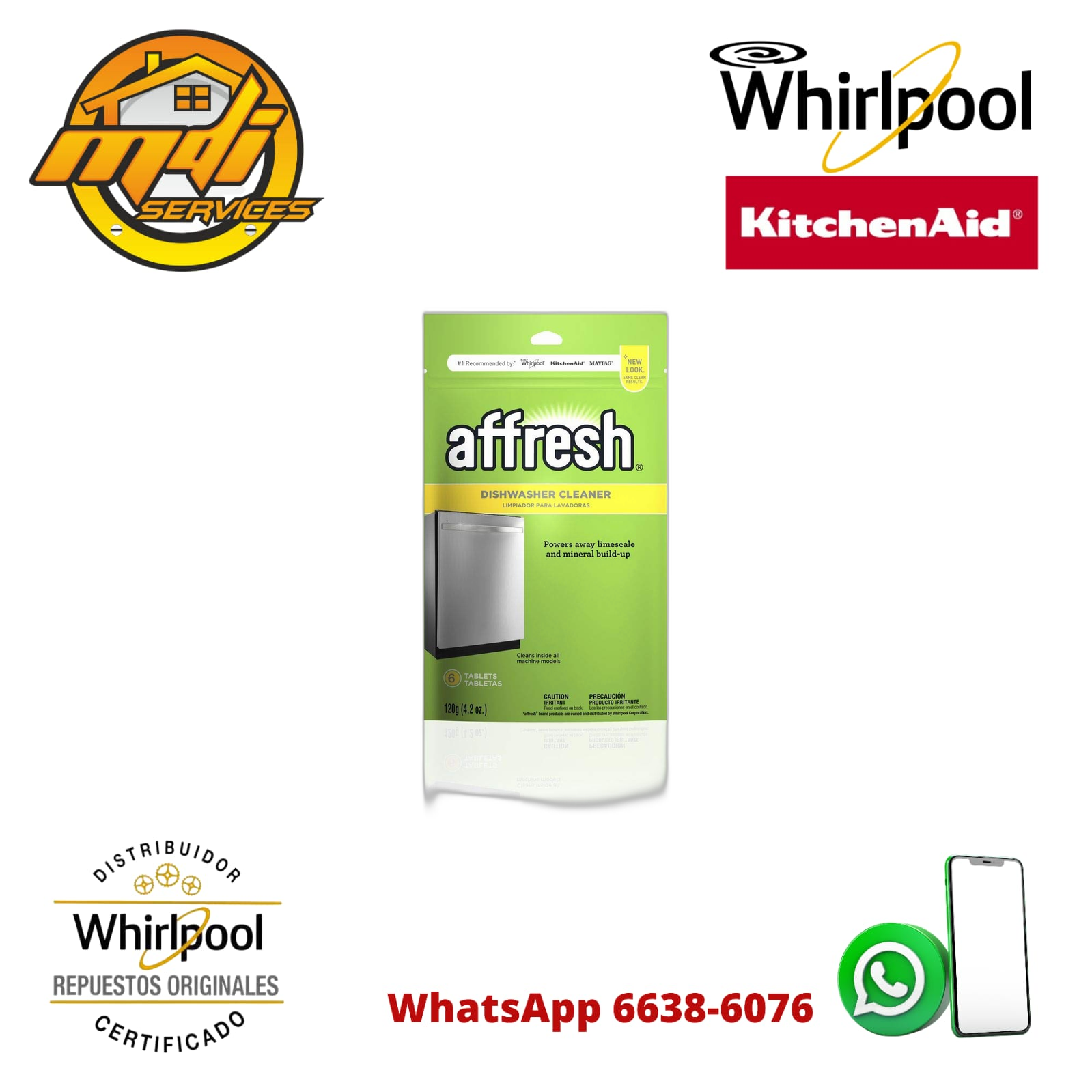 PASTILLA PARA LAVAPLATO AFFRESH