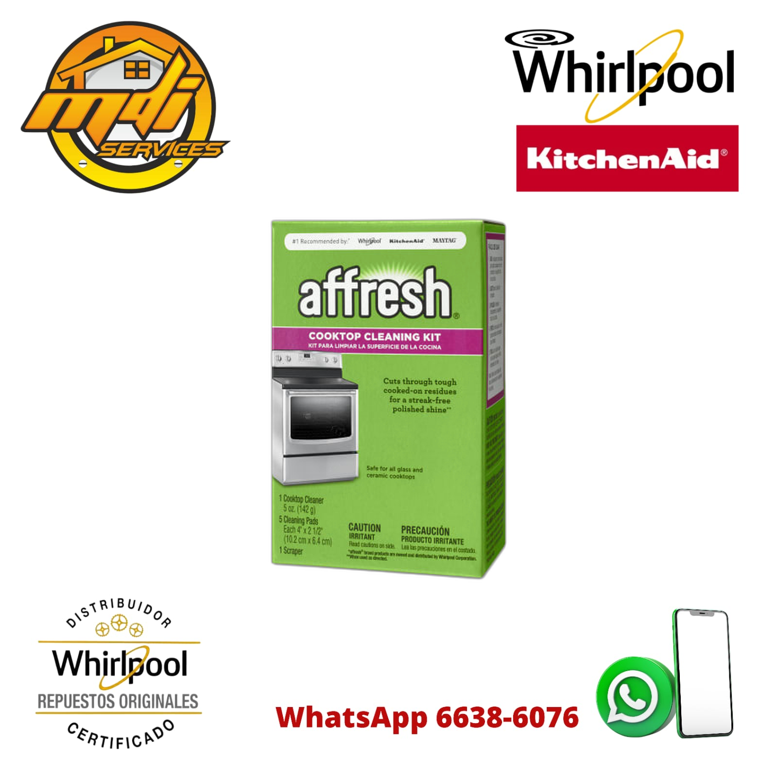 KIT LIMPIADOR TOPE AFFRESH