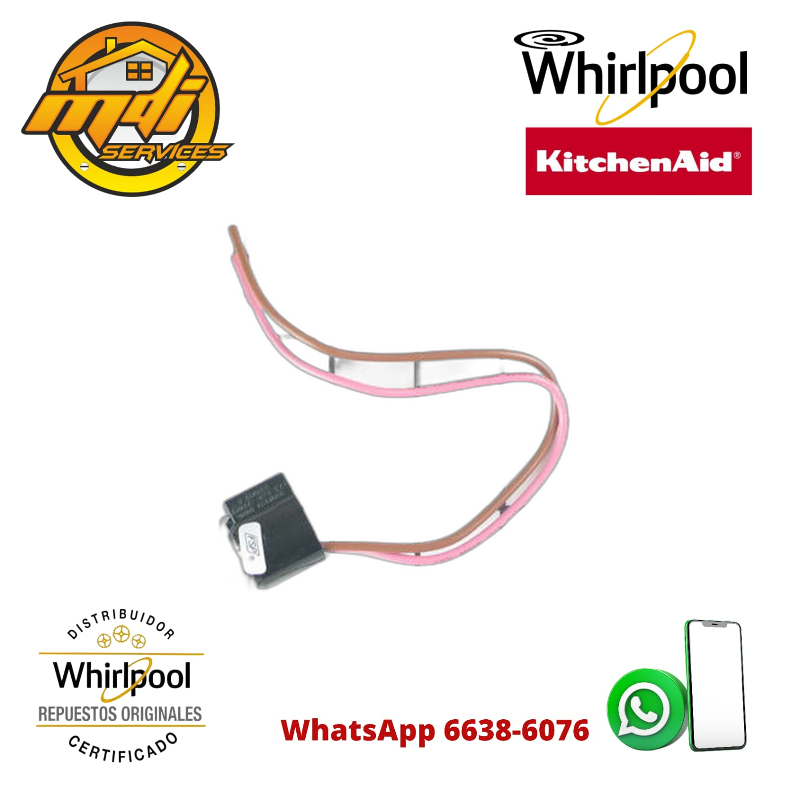 BIMETAL NEVERA WHIRLPOOL ORIGINAL FSP W10225581