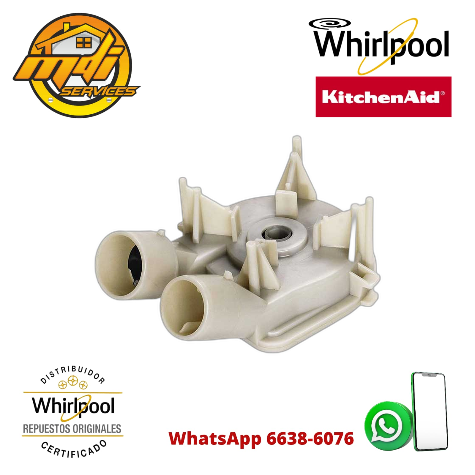 BOMBA LAVADORA WHIRLPOOL ORIGINAL FSP 3363892