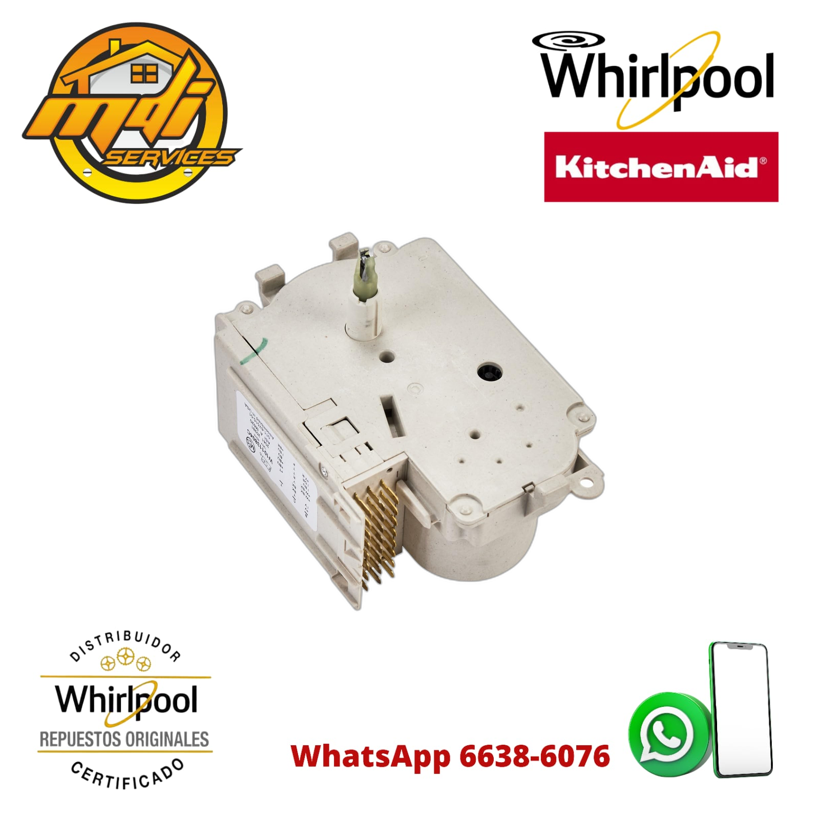 TIMER LAVADORA WHIRLPOOL ORIGINAL FSP OEM W10113804
