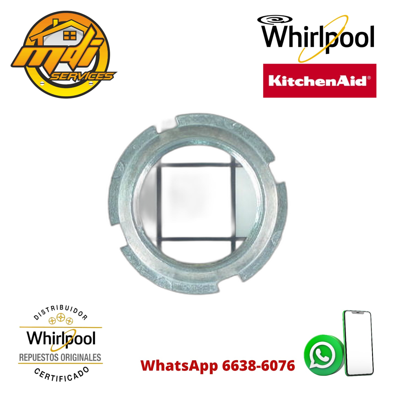 TUERCA BLOCK TINA LAVADORA WHIRLPOOL ORIGINAL FSP 21366