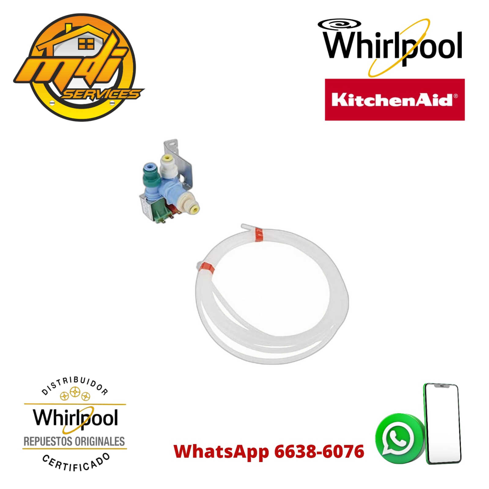 VALVULA NEVERA WHIRLPOOL ORIGINAL FSP OEM