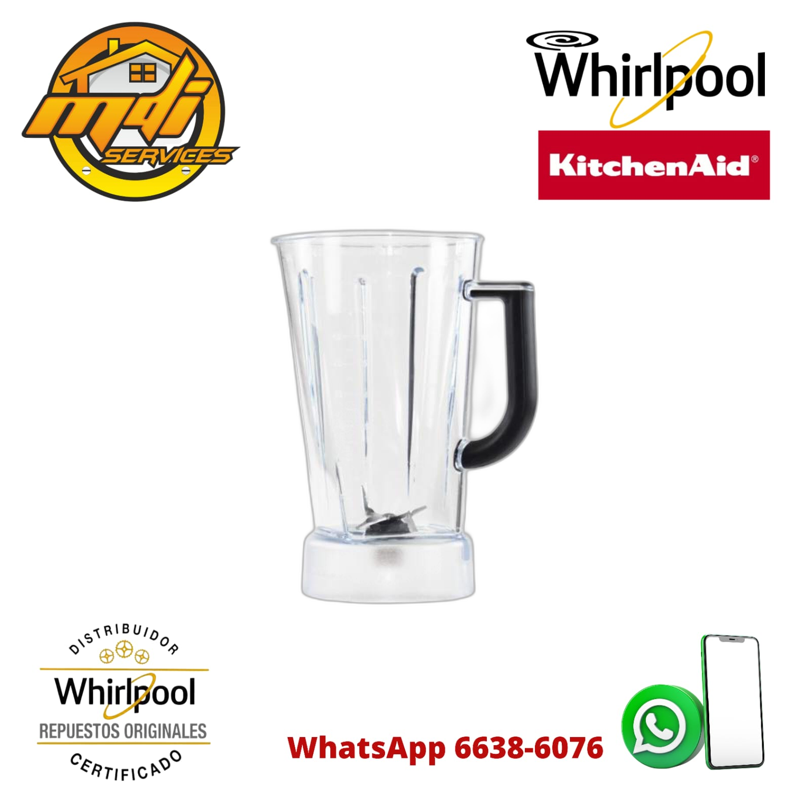 JAR JARRA LICUADORA KITCHENAID W10514321