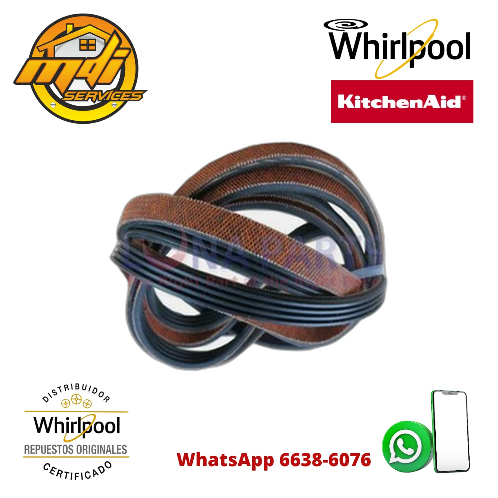 CORREA SECADORA WHIRLPOOL ORIGINAL 341241